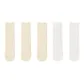 3 Beige+2 White