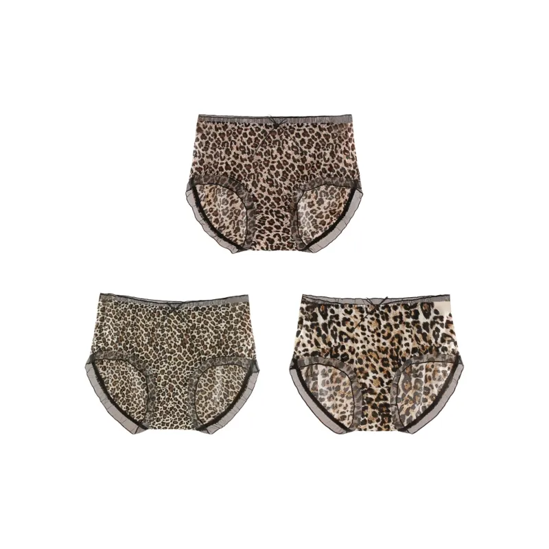 Flowers In Water Underpants Women's 3 Pack-5
