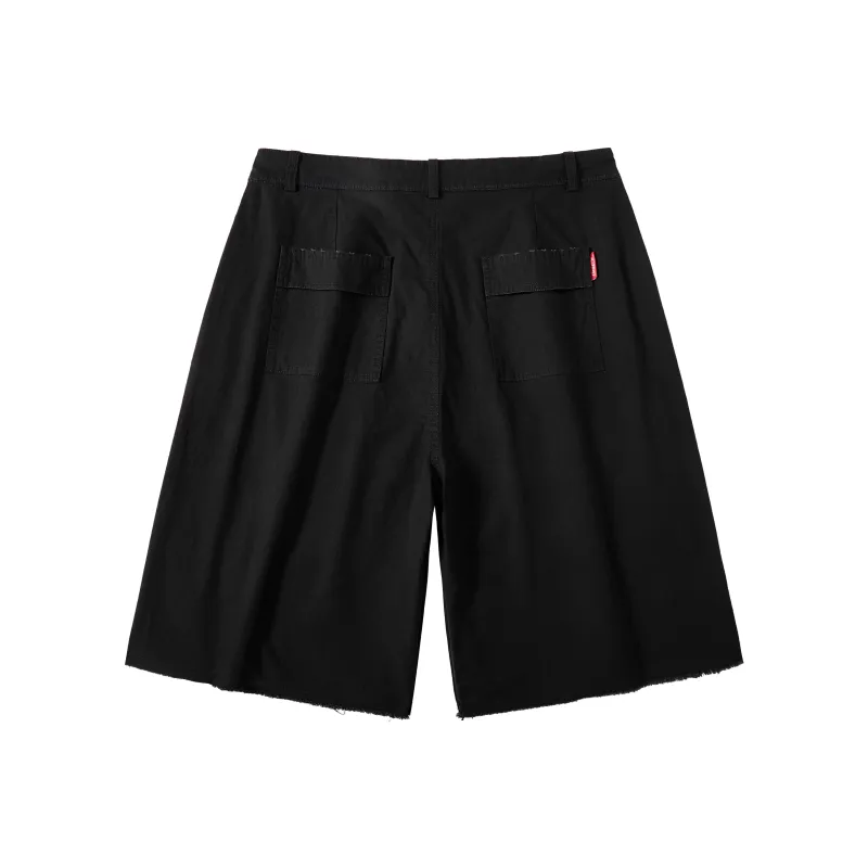 Coke Cargo Shorts Unisex Black-1