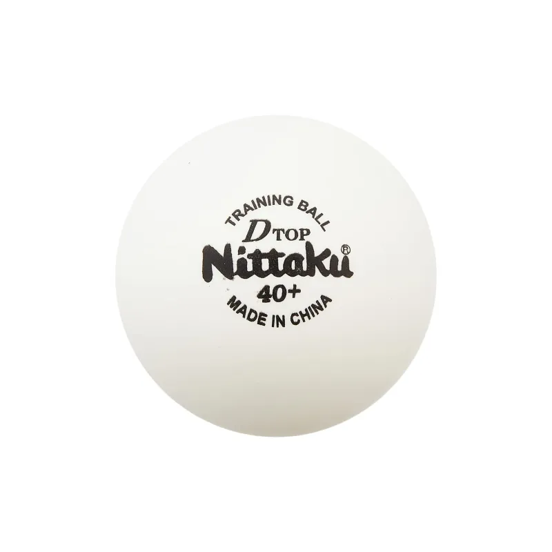 NITTAKU Table Tennis Plastic Training Unisex 10 Dozen 120 Pack White-1