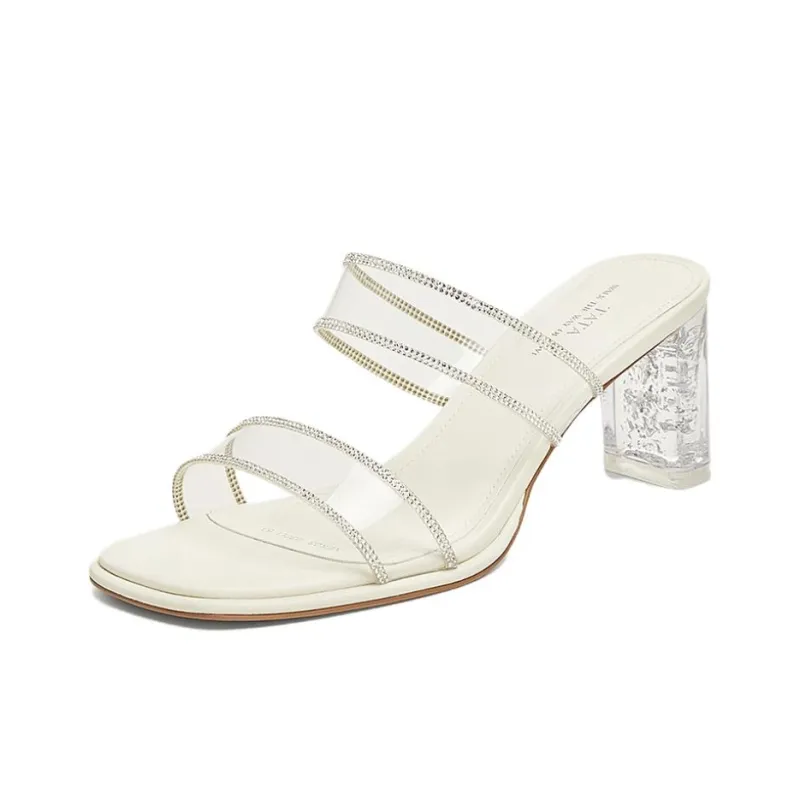 TATA Cut Out Quiet Slide Slippers Women's-1