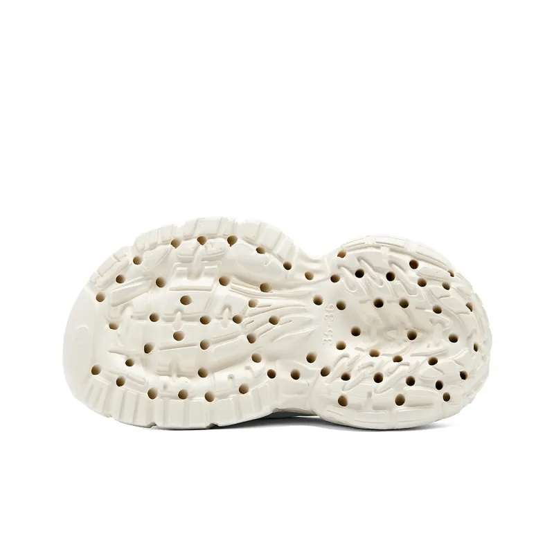 La Chapelle Slip Resistant Slide Slippers Women's White-5