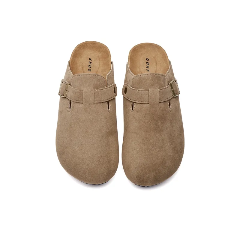 GDXF Quiet Odor Resistant Abrasion Resistant Slip Resistant Closed Toe Slippers Unisex-4