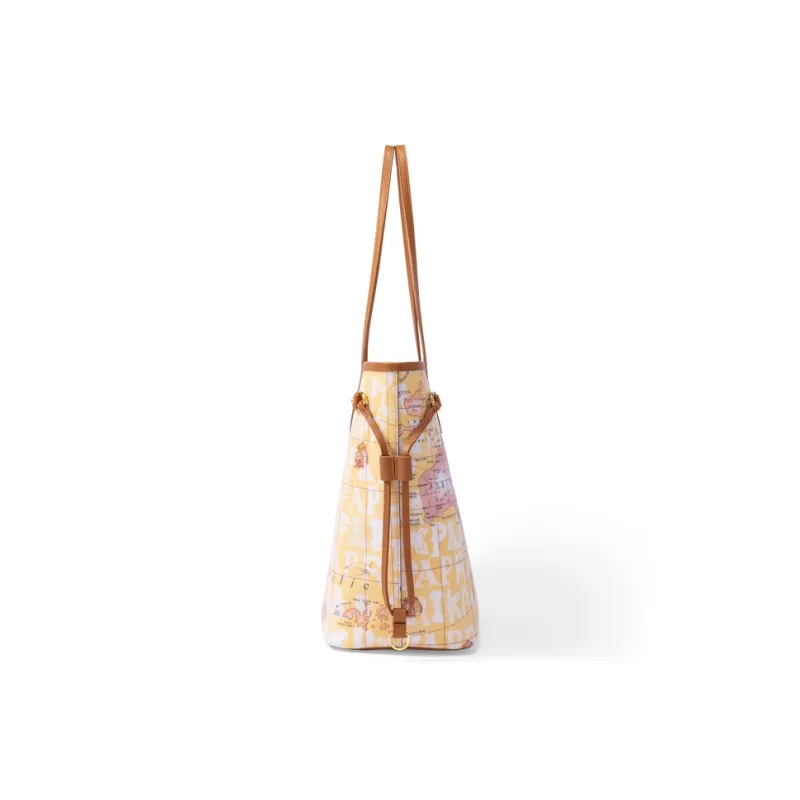 PAPRIKA Cow Leather Shoulder Bag Regular Women's Multicolor-8