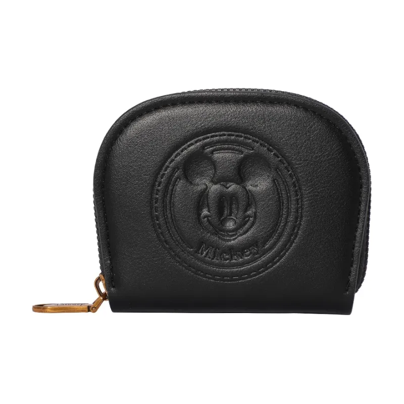 MESUCA Disney Collection Synthetic Leather Card Holder Unisex Brown/Black-9
