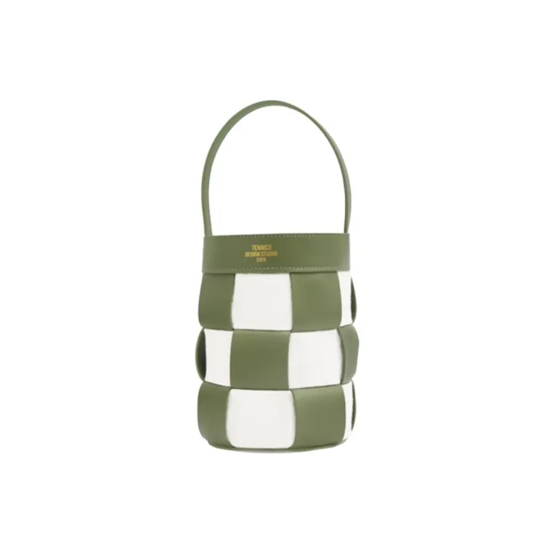 TENNCO Cow Leather Bucket Bag Handbag Trumpets Women's Multicolor-8