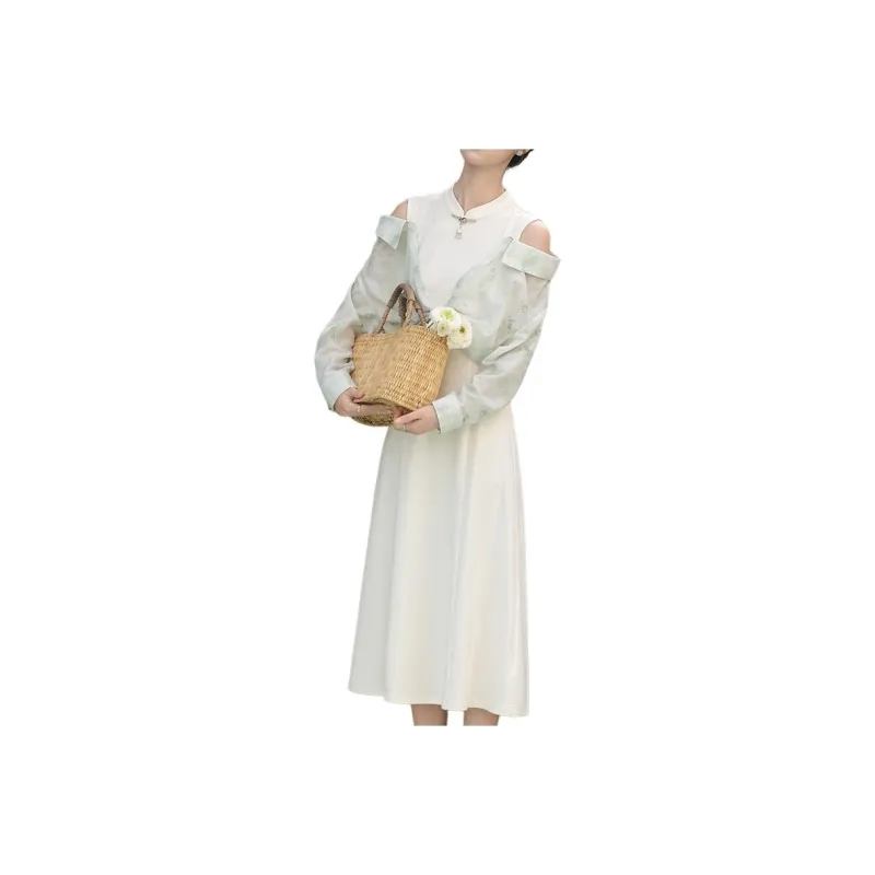 Alxnan Long Sleeved Dress Women's-0