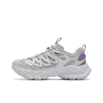 FILA TRUFFLE Abrasion Resistant Breathable Low Top Casual Shoes Women's Ecru