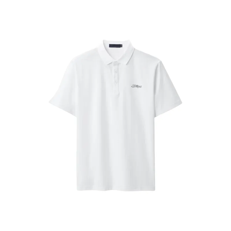 ARTSDON Polo Shirts Men Bleached Pattern-0