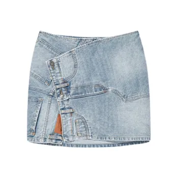 Desigual Denim Short Skirts Women's