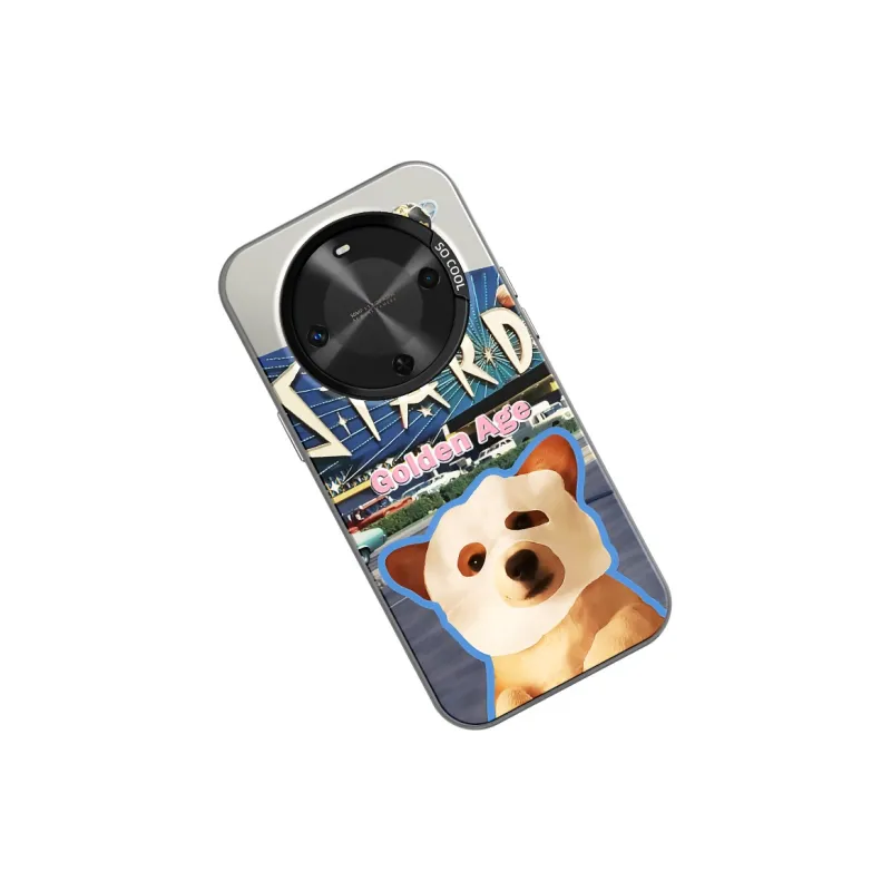 YAOCAI Acrylic Material Facial Mask Puppy Phone Cases Compatibility With MVMOM 30/20 Trendy And Cool-2