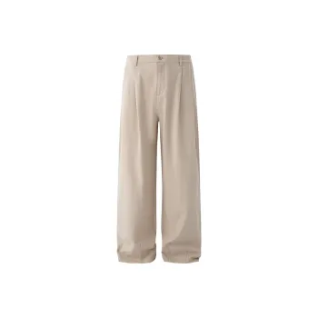MRCYC Summer Casual Pants Unisex Khaki/Burgundy