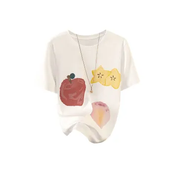 TOUCH Set in Sleeve T Shirt Women's White