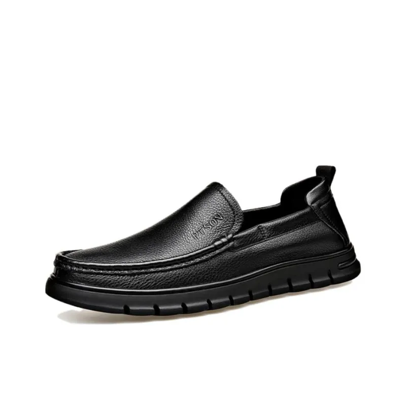 PT'SON Casual Shoes Men's Black-1