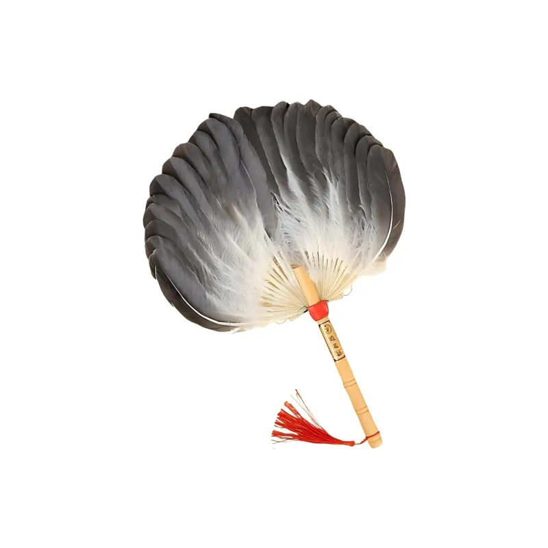 JINGDI Feather Classical Style Fan-6