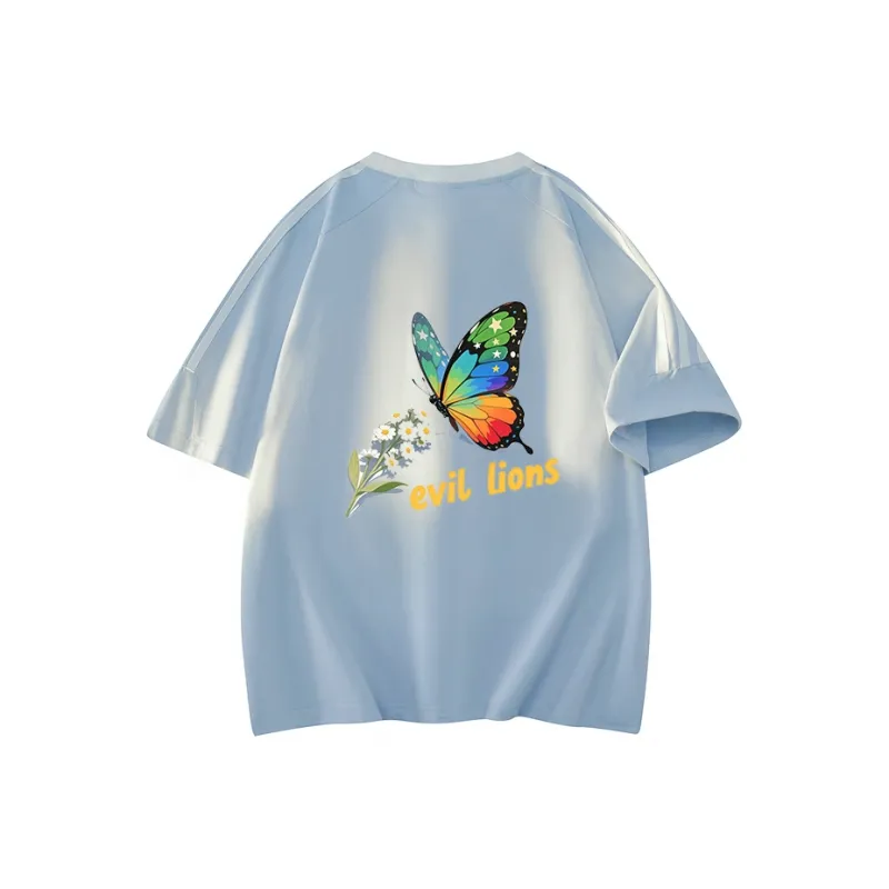 Evil Lions Short Sleeved T Shirts Unisex-2