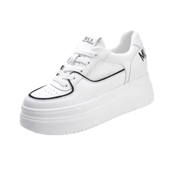 Mulinsen Wear resistant And Lightweight Low Top Skateboard Shoes Women's