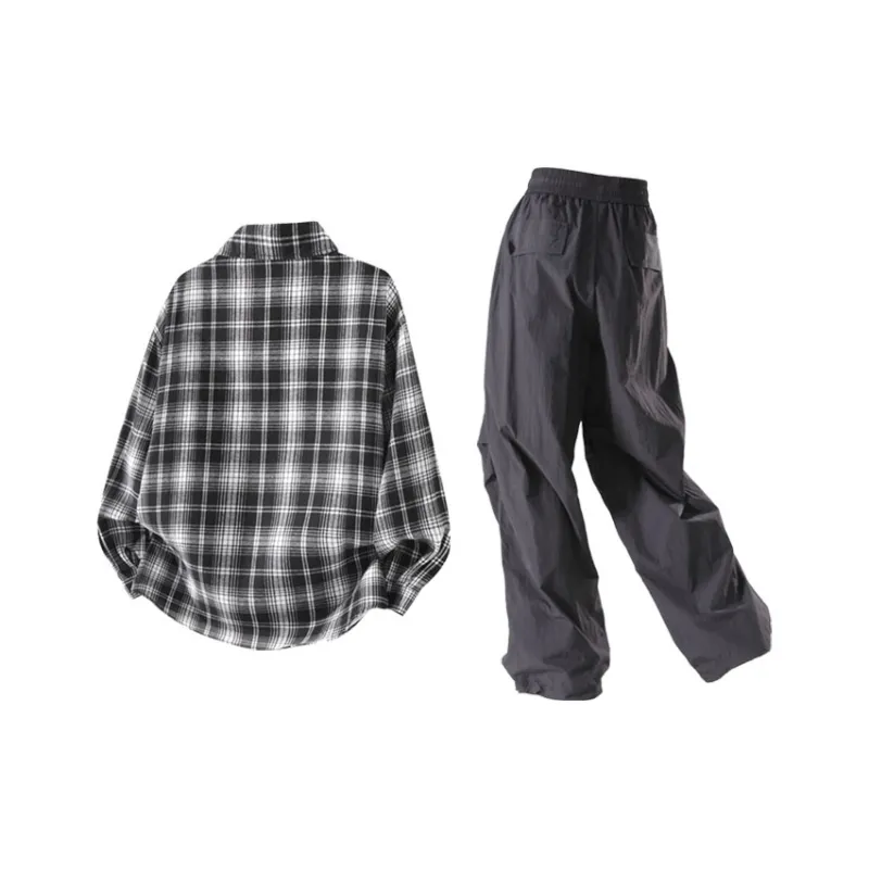 LIVINGTOWN Shirt Matching Set Unisex-1