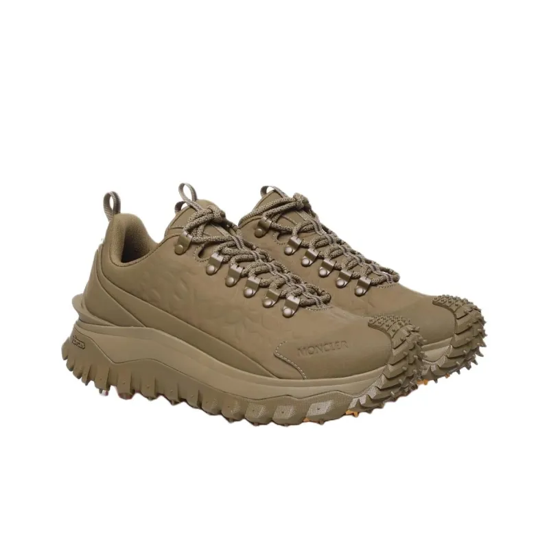 Moncler Trailgrip Low Top Casual Shoes Men's Umber-2