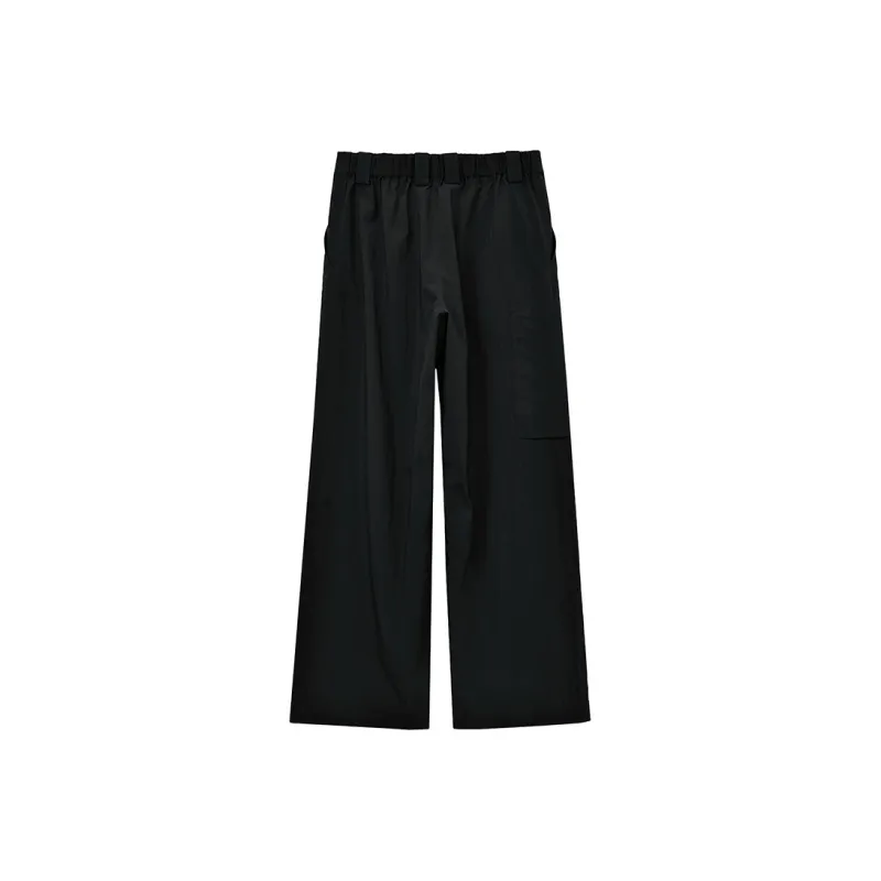 SINBOS Casual Pants Men Tide Night Black-1