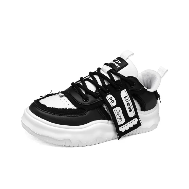 DEERWAY Coverage Slip Resistant Lightweight Low Top Skateboard Shoes Men's-12
