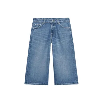 ZARA Denim Shorts Women's Sea Blue