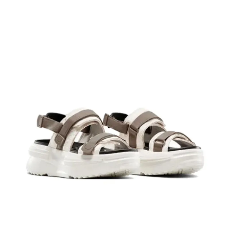 Converse Run Star Utility Sandal Beach Sandals Unisex White Brown-2
