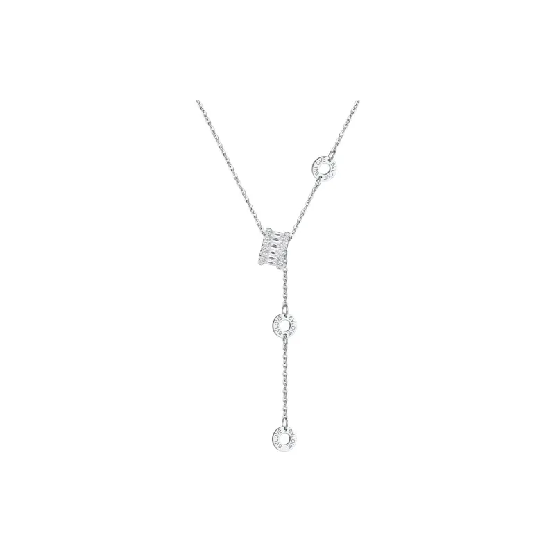 ZEGL Synthetic Cubic Zirconia Necklaces Women's-0