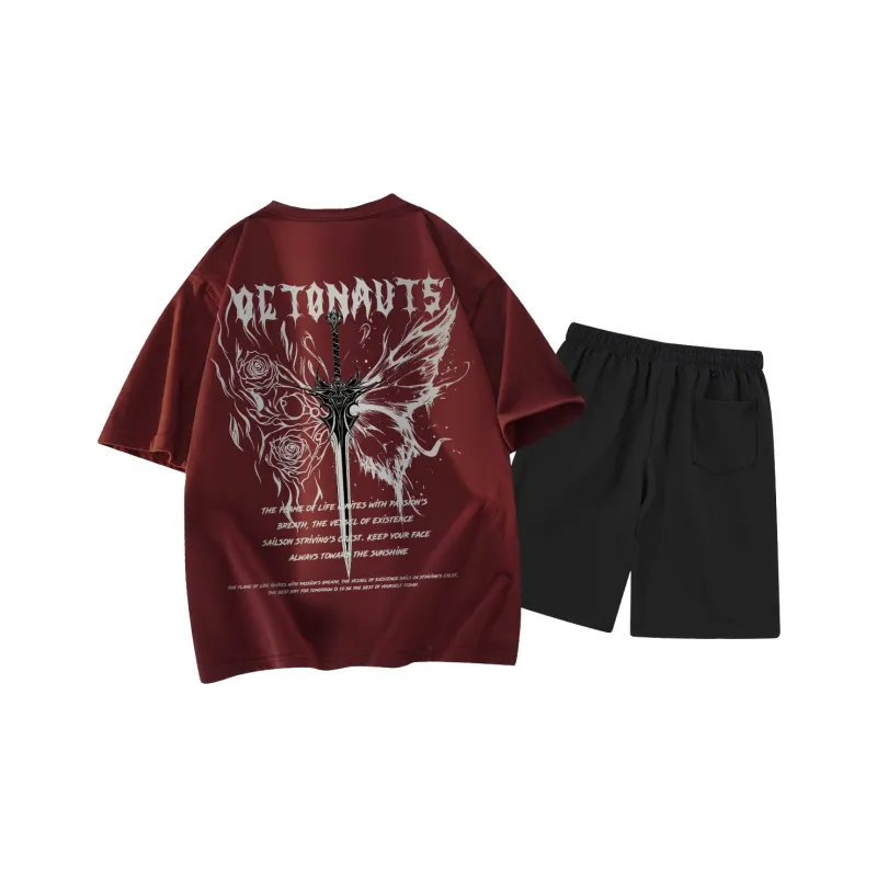 Small Columns Under The Sea Casual Sportswear Unisex-20