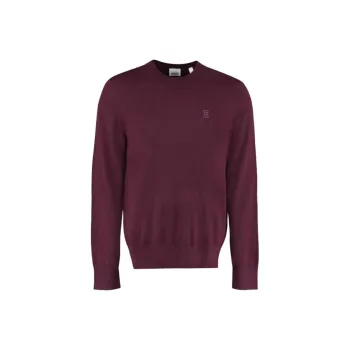 Burberry Sweater Men's Burgundy