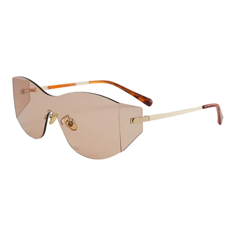 MUYKUY Metal Cat Eye Sunglasses Unisex-5