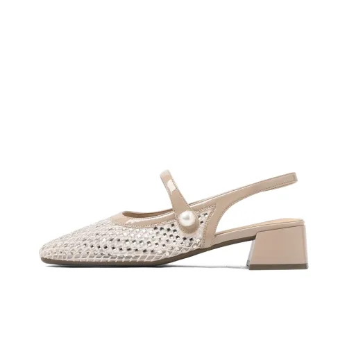 CAMEIDO Chunky Heel High Heels Women's
