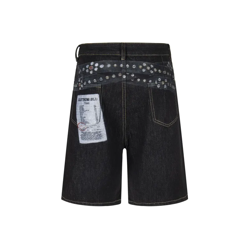 Xmithie Denim Shorts Unisex-3
