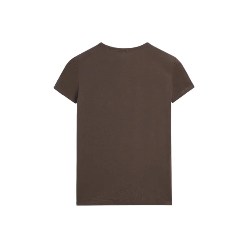 Massimo Dutti T Shirts Women's Brown-1
