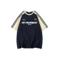 Navy Blue & Yellow