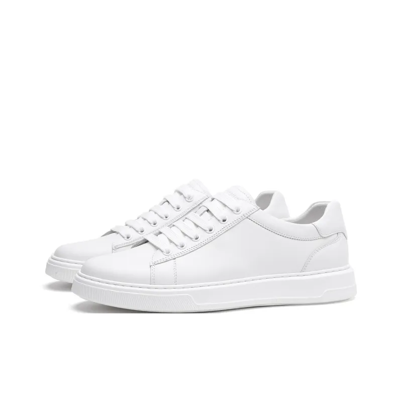ELLE HOMME Skateboard Shoes Men's White-1