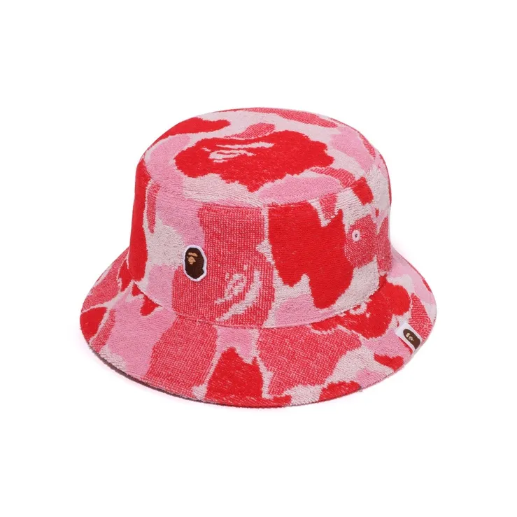 Bape Abc Camo Pile Jacquard Bucket Hat-1