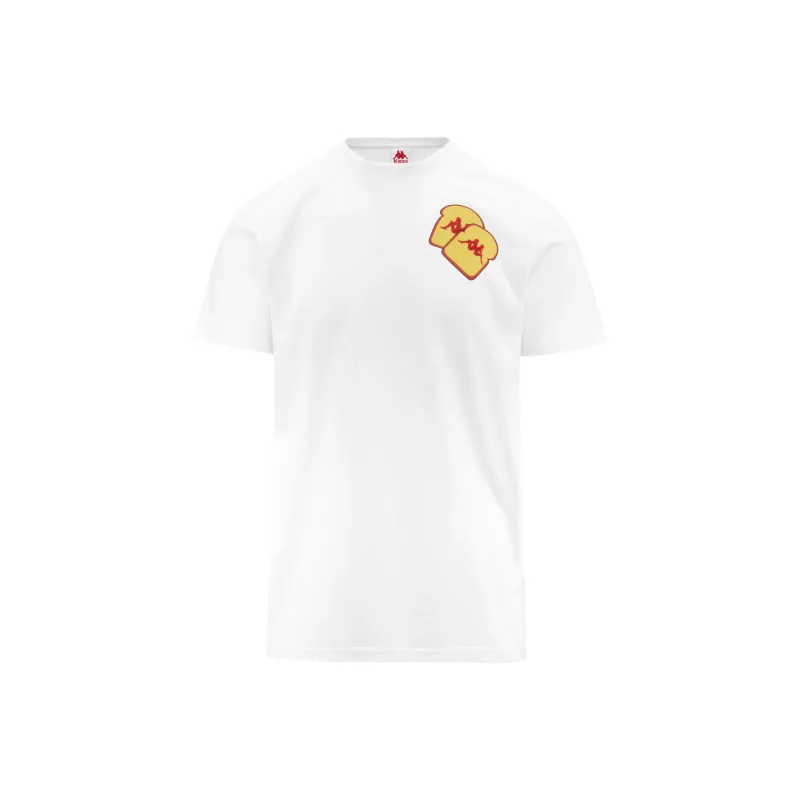 Kappa GRAPHIK LENNOX T Shirt Men's White-0