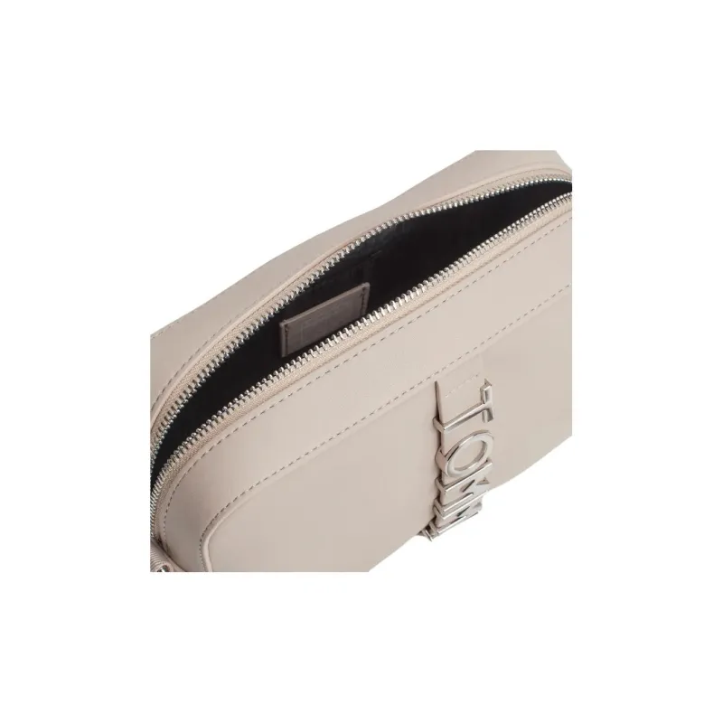 Tommy Hilfiger Polyurethane PU Camera Bag, Shoulder Bag Women's Sand Dune-3