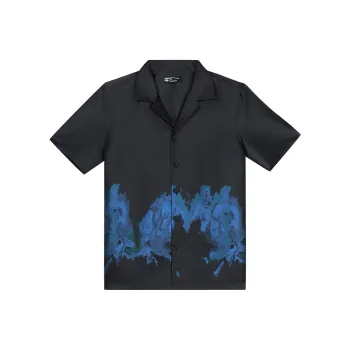 ANDREW MACKENZIE Short Sleeved Shirt Men's