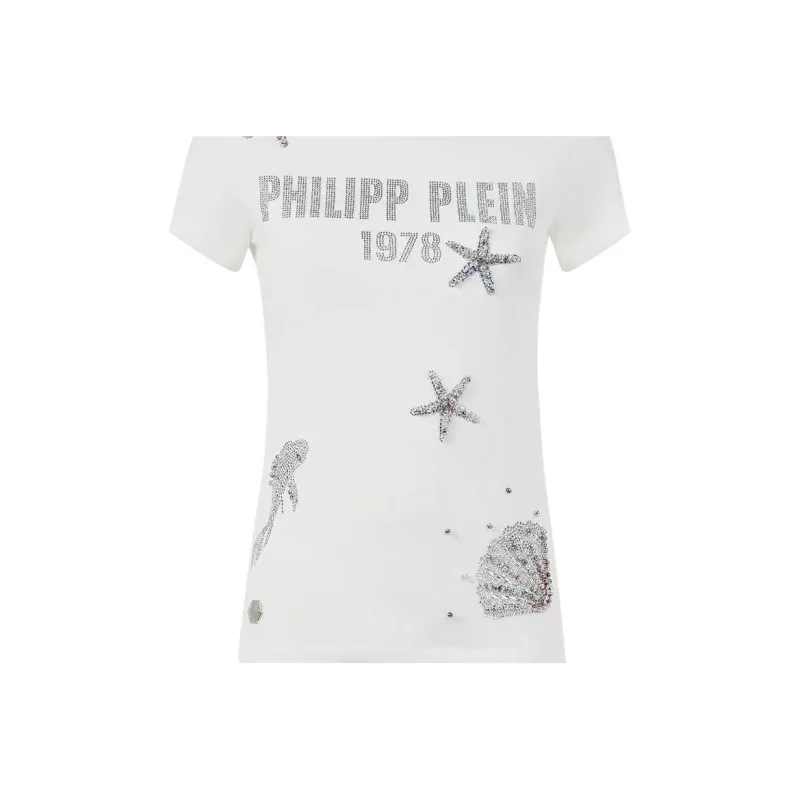 PHILIPP PLEIN T Shirts Women's White-3