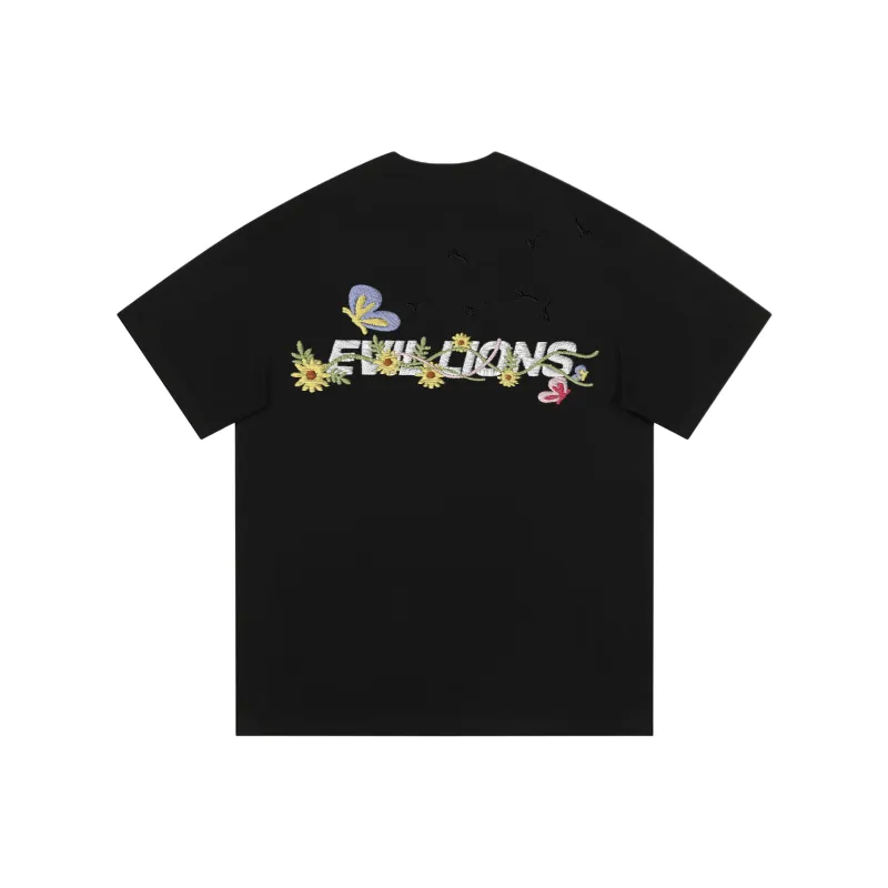 Evil Lions Short Sleeved T Shirts Unisex-0
