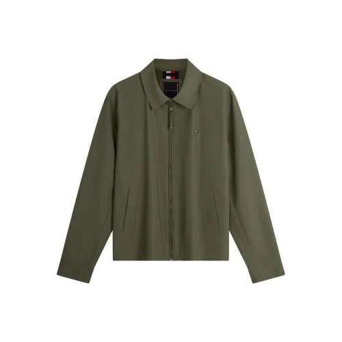 Tommy Hilfiger Jackets Men Army Green PLI