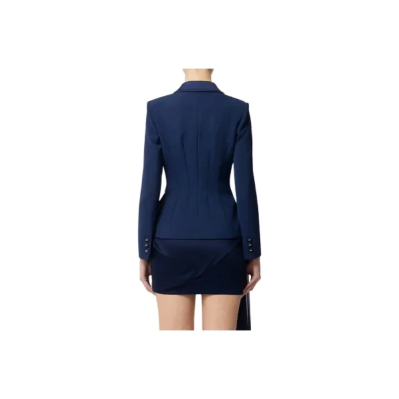 Elisabetta Franchi Satin Detailed Jacket-3