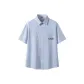[Comfortable and Breathable]Blue and White Strip (B Luck Guidance Chest Marker)