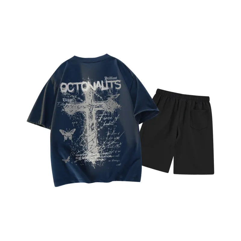 Small Columns Under The Sea Casual Sportswear Unisex-5