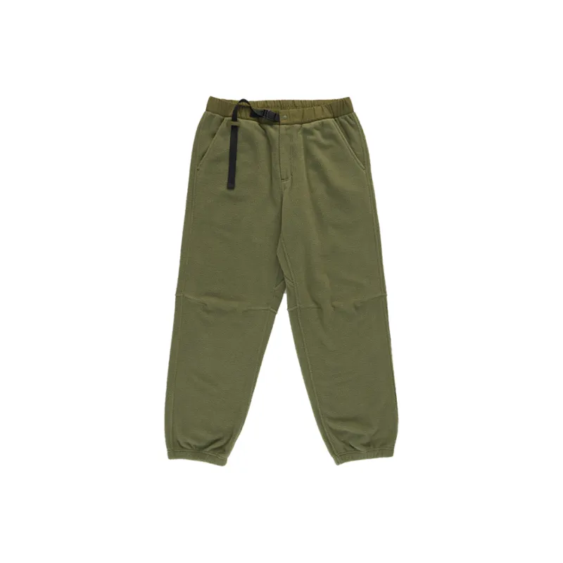 Ankorau Knitted Sweatpants Men's Khaki Green-0