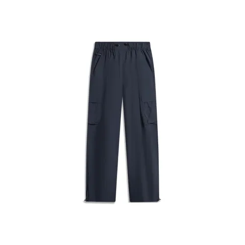 LiNing Sports Life Collection Casual Pants Women's Deep Mysterious Blue