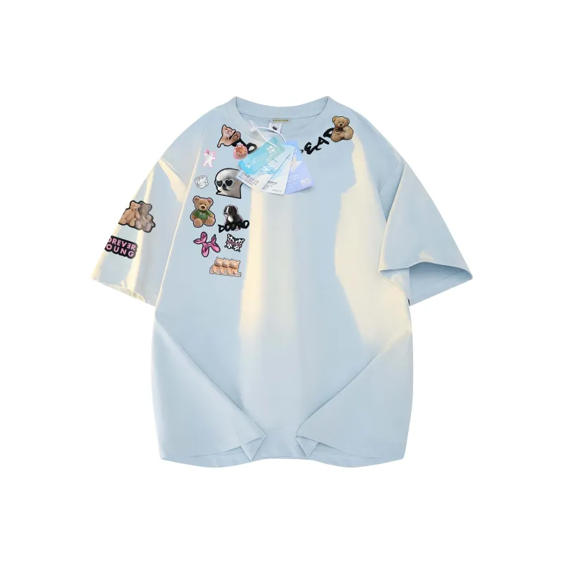Budding Bear T Shirts Unisex-5