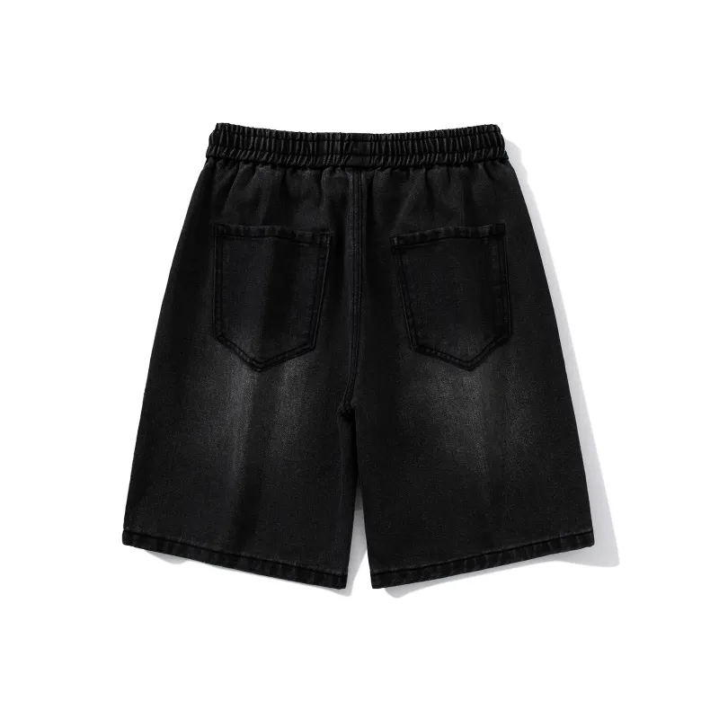 VXOXV Denim Shorts Unisex-1